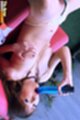 Busty Tle Aree uses huge vibrator on her shaved pussy