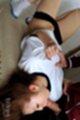 Gym class girl Sakamoto Hikari on her knees sucking big cock